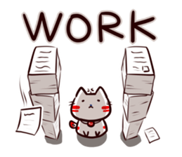 Helicopter Cat Nucchie 3.5 sticker #12731725