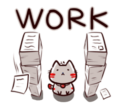 Helicopter Cat Nucchie 3.5 sticker #12731725