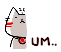 Helicopter Cat Nucchie 3.5 sticker #12731727