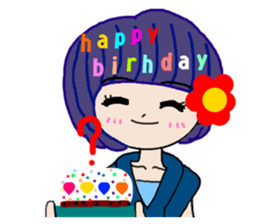 Pan 'sister (temperament girl) sticker #12732647