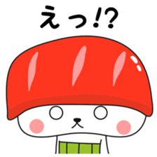 Sushi of bear sticker #12732773