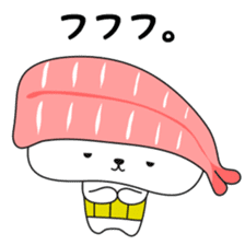 Sushi of bear sticker #12732777