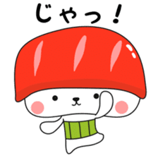 Sushi of bear sticker #12732782