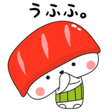 Sushi of bear sticker #12732783