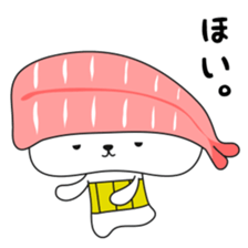 Sushi of bear sticker #12732792