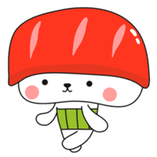 Sushi of bear sticker #12732799