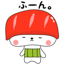 Sushi of bear sticker #12732801