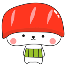 Sushi of bear sticker #12732805