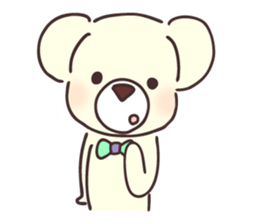 chi-chan the polar bear sticker #12732890