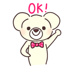 chi-chan the polar bear sticker #12732892