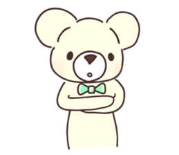 chi-chan the polar bear sticker #12732895
