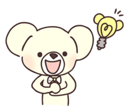 chi-chan the polar bear sticker #12732896