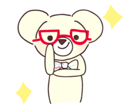 chi-chan the polar bear sticker #12732897