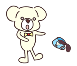 chi-chan the polar bear sticker #12732899
