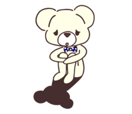 chi-chan the polar bear sticker #12732901