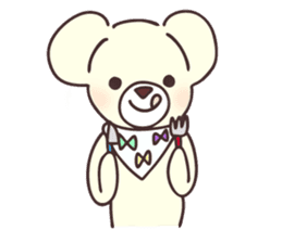 chi-chan the polar bear sticker #12732907