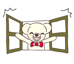 chi-chan the polar bear sticker #12732908