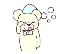 chi-chan the polar bear sticker #12732909
