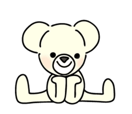 chi-chan the polar bear sticker #12732915