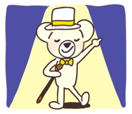 chi-chan the polar bear sticker #12732916