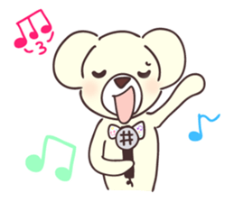 chi-chan the polar bear sticker #12732917