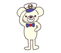 chi-chan the polar bear sticker #12732918