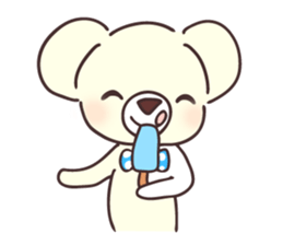 chi-chan the polar bear sticker #12732919