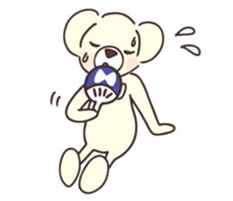 chi-chan the polar bear sticker #12732920