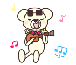 chi-chan the polar bear sticker #12732922