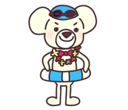 chi-chan the polar bear sticker #12732923