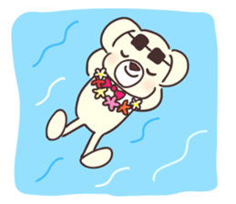 chi-chan the polar bear sticker #12732925
