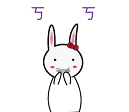 Lisa rabbit(Everyday language papers) sticker #12733902