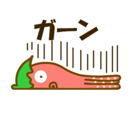 Cherry tomato octopus sticker #12736087