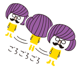 hanamegane girl ver.3 sticker #12736611