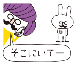 hanamegane girl ver.3 sticker #12736619