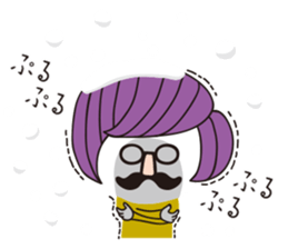 hanamegane girl ver.3 sticker #12736633