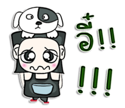 Hi! My name Hiroshi. I love a dog.^^ sticker #12737036