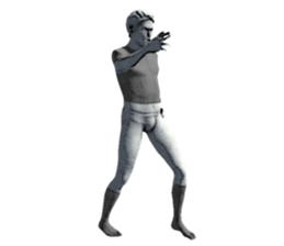 Daily life of the ancient sculpture sticker #12737240