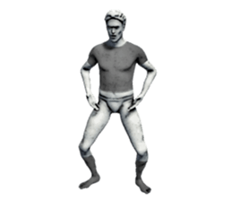 Daily life of the ancient sculpture sticker #12737243