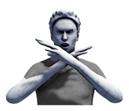 Daily life of the ancient sculpture sticker #12737252