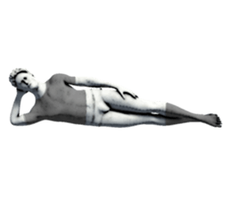 Daily life of the ancient sculpture sticker #12737257