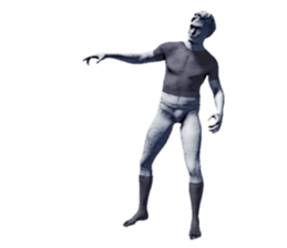 Daily life of the ancient sculpture sticker #12737266