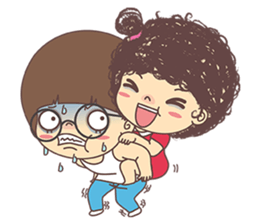 Cynical Chu & Sweet Cha's epic times sticker #12738226