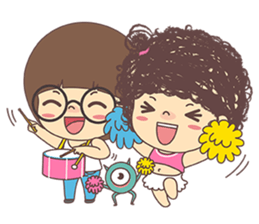 Cynical Chu & Sweet Cha's epic times sticker #12738229