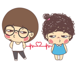 Cynical Chu & Sweet Cha's epic times sticker #12738233