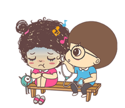 Cynical Chu & Sweet Cha's epic times sticker #12738240