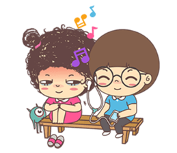 Cynical Chu & Sweet Cha's epic times sticker #12738241