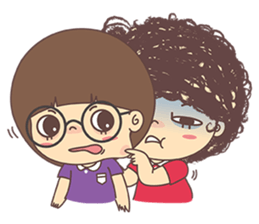 Cynical Chu & Sweet Cha's epic times sticker #12738242