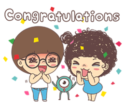 Cynical Chu & Sweet Cha's epic times sticker #12738250