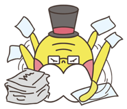 Grandpa Ginseng's Office Life sticker #12738479